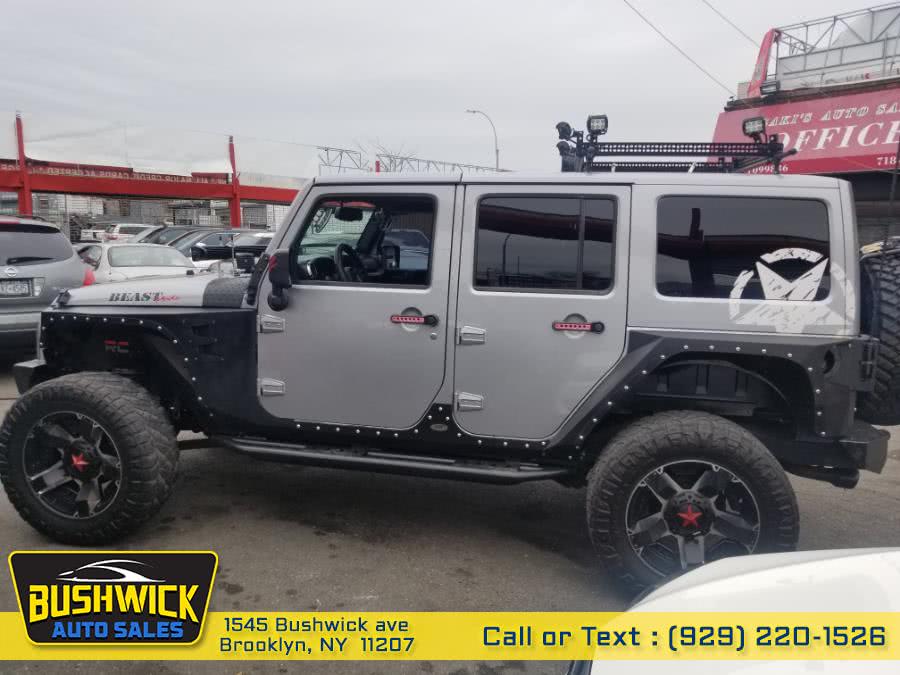 2014 Jeep Wrangler Unlimited 4WD 4dr Sahara, available for sale in Brooklyn, New York | Bushwick Auto Sales LLC. Brooklyn, New York