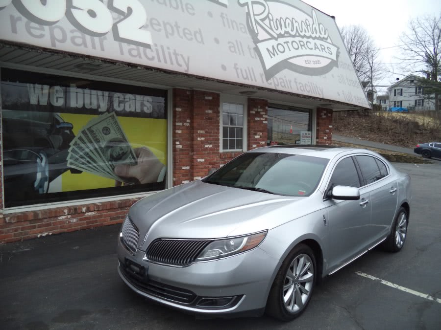 2013 Lincoln MKS 4dr Sdn 3.7L AWD, available for sale in Naugatuck, Connecticut | Riverside Motorcars, LLC. Naugatuck, Connecticut