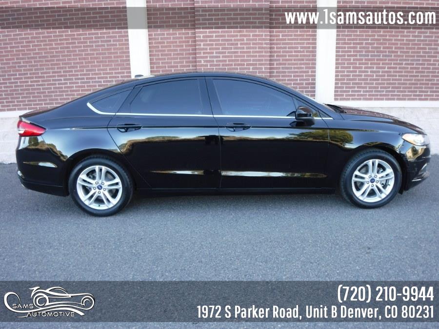 2018 Ford Fusion SE FWD, available for sale in Denver, Colorado | Sam's Automotive. Denver, Colorado 2018 Ford Fusion SE FWD, available for sale in Denver, Colorado | Sam's Automotive. Denver, Colorado