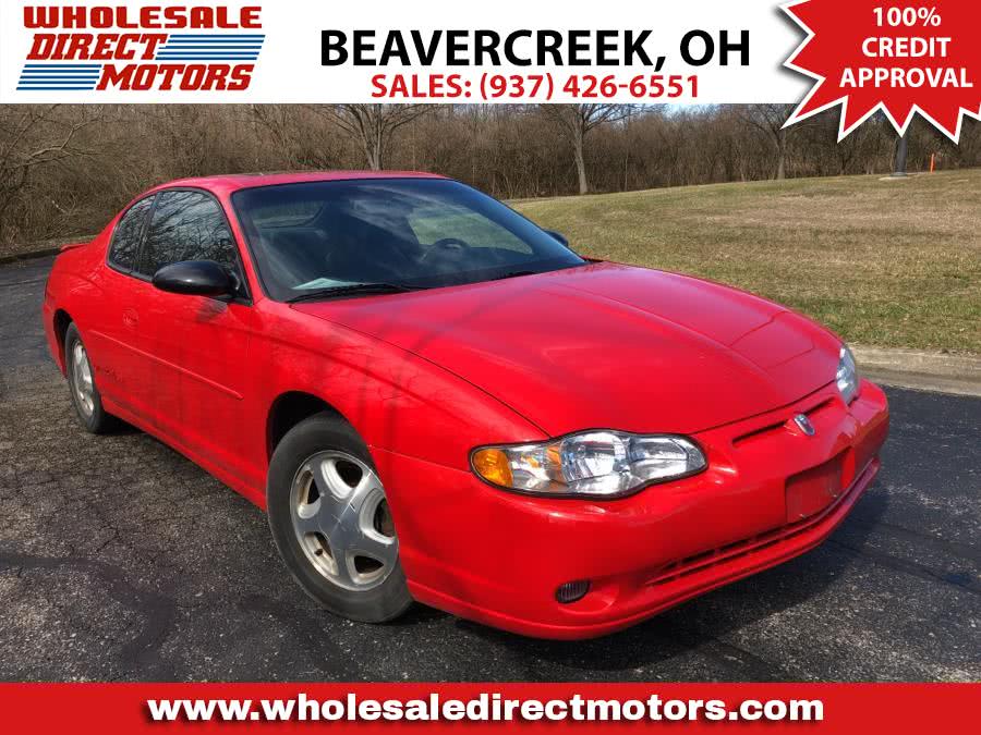 2000 Chevrolet Monte Carlo 2dr Cpe SS, available for sale in Beavercreek, Ohio | Wholesale Direct Motors. Beavercreek, Ohio