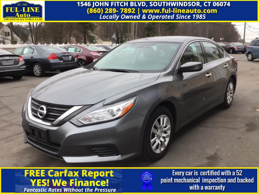 2016 Nissan Altima 4dr Sdn I4 2.5 S, available for sale in South Windsor , Connecticut | Ful-line Auto LLC. South Windsor , Connecticut