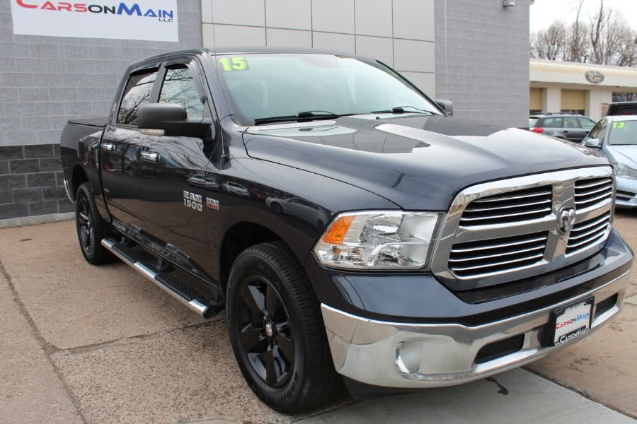 2015 Ram 1500 4WD Crew Cab 140.5" Big Horn, available for sale in Manchester, Connecticut | Carsonmain LLC. Manchester, Connecticut