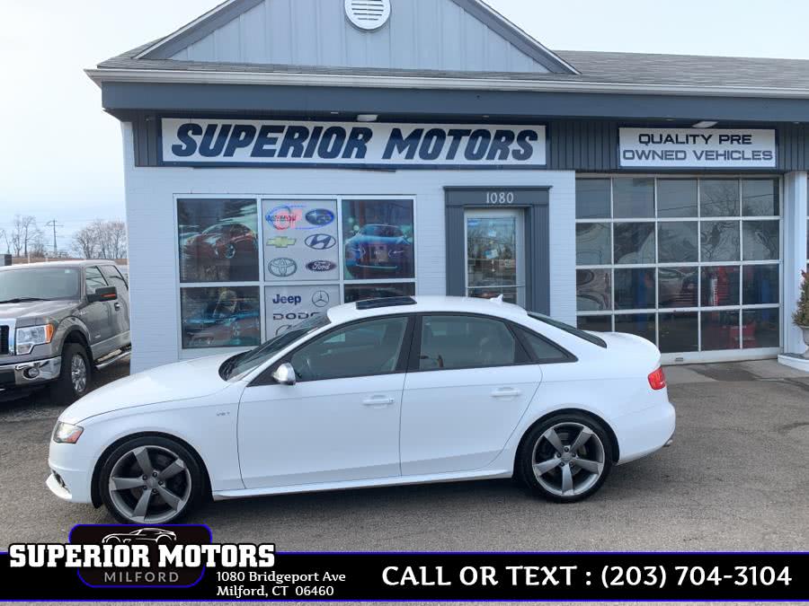 2011 Audi S4 PRESTIGE AWD 4dr Sdn S Tronic Prestige, available for sale in Milford, Connecticut | Superior Motors LLC. Milford, Connecticut
