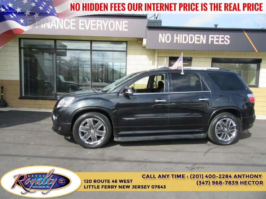 2011 GMC Acadia AWD 4dr Denali, available for sale in Little Ferry, New Jersey | Royalty Auto Sales. Little Ferry, New Jersey