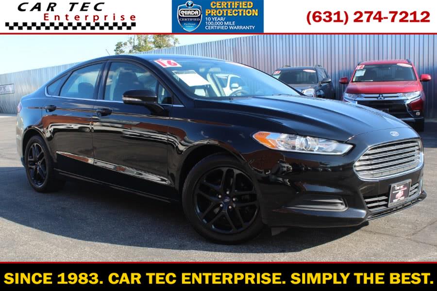 2016 Ford Fusion 4dr Sdn SE FWD, available for sale in Deer Park, New York | Car Tec Enterprise Leasing & Sales LLC. Deer Park, New York