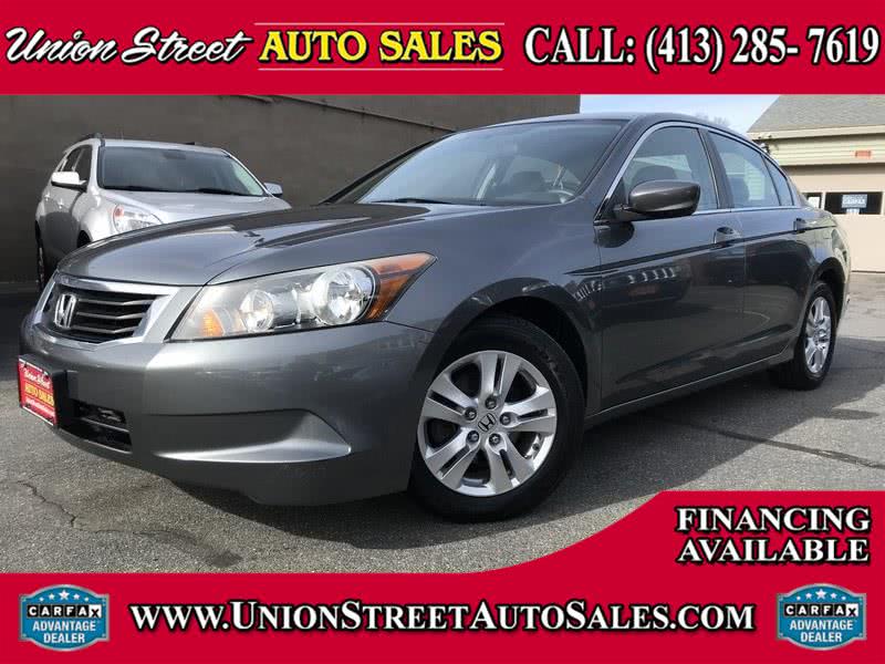 2010 Honda Accord Sdn 4dr I4 Auto LX-P PZEV, available for sale in West Springfield, Massachusetts | Union Street Auto Sales. West Springfield, Massachusetts