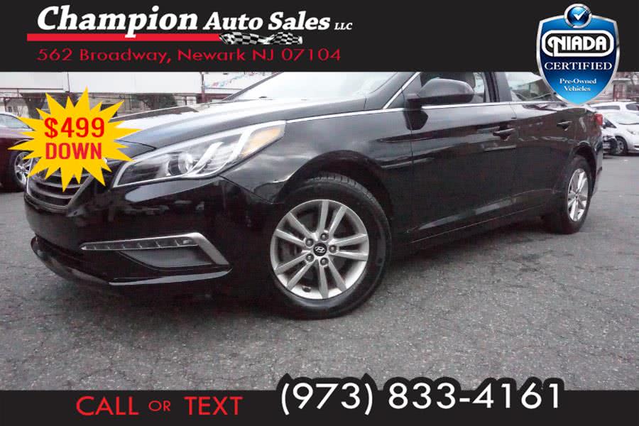 2015 Hyundai Sonata 4dr Sdn 2.4L SE, available for sale in Newark , New Jersey | Champion Used Auto Sales 2. Newark , New Jersey