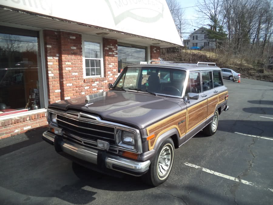 1987 Jeep Grand Wagoneer 4dr Wagon, available for sale in Naugatuck, Connecticut | Riverside Motorcars, LLC. Naugatuck, Connecticut 1987 Jeep Grand Wagoneer 4dr Wagon, available for sale in Naugatuck, Connecticut | Riverside Motorcars, LLC. Naugatuck, Connecticut