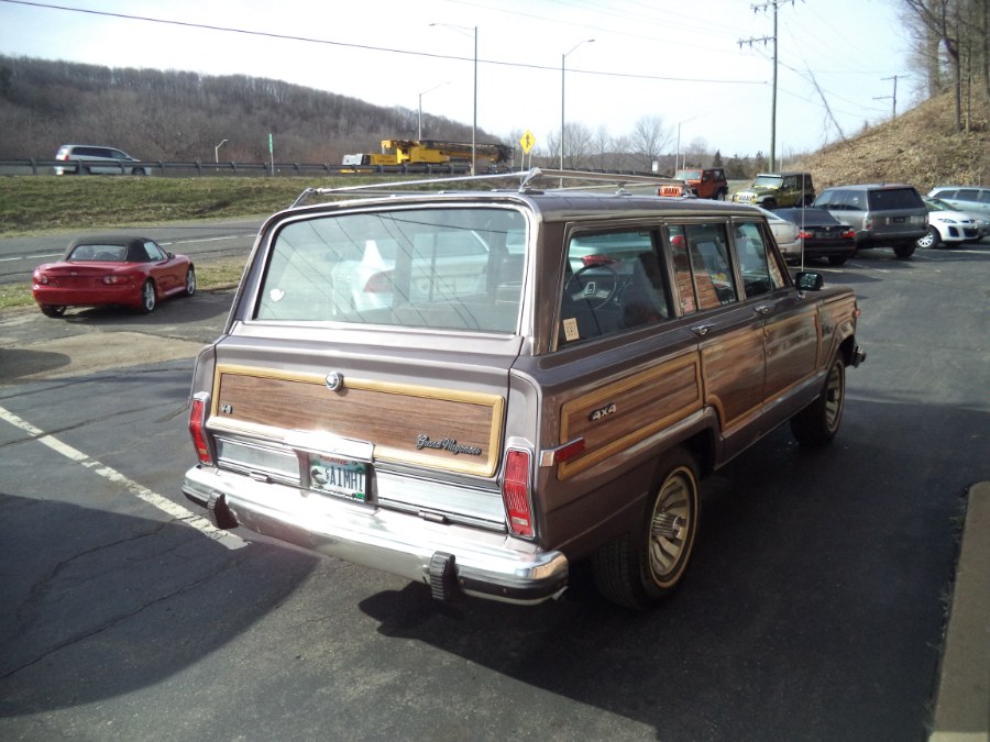 1987 Jeep Grand Wagoneer 4dr Wagon, available for sale in Naugatuck, Connecticut | Riverside Motorcars, LLC. Naugatuck, Connecticut 1987 Jeep Grand Wagoneer 4dr Wagon, available for sale in Naugatuck, Connecticut | Riverside Motorcars, LLC. Naugatuck, Connecticut