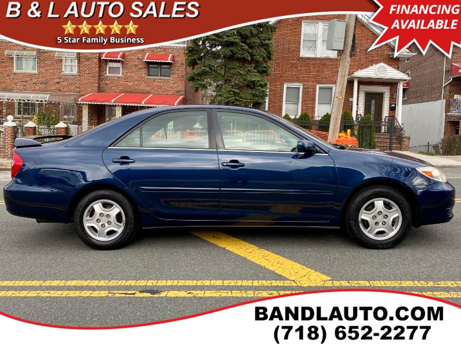 2002 Toyota Camry 4dr Sedan LE Sport V6 Auto, available for sale in Bronx, New York | B & L Auto Sales LLC. Bronx, New York 2002 Toyota Camry 4dr Sedan LE Sport V6 Auto, available for sale in Bronx, New York | B & L Auto Sales LLC. Bronx, New York