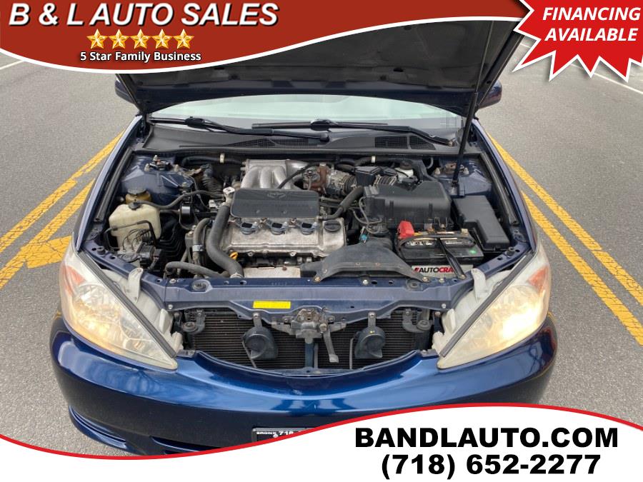 2002 Toyota Camry 4dr Sedan LE Sport V6 Auto, available for sale in Bronx, New York | B & L Auto Sales LLC. Bronx, New York 2002 Toyota Camry 4dr Sedan LE Sport V6 Auto, available for sale in Bronx, New York | B & L Auto Sales LLC. Bronx, New York