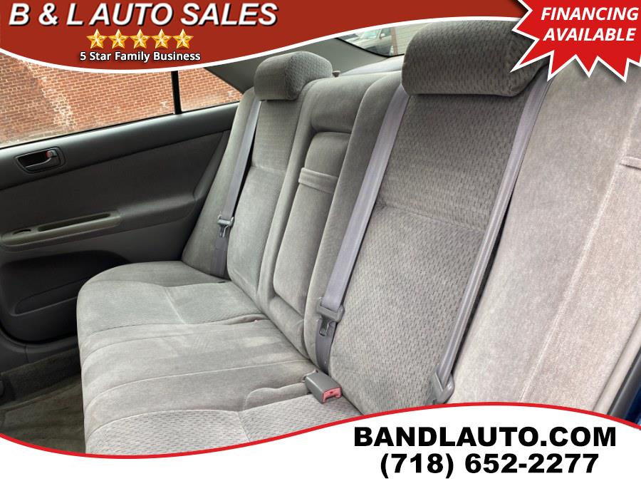 2002 Toyota Camry 4dr Sedan LE Sport V6 Auto, available for sale in Bronx, New York | B & L Auto Sales LLC. Bronx, New York 2002 Toyota Camry 4dr Sedan LE Sport V6 Auto, available for sale in Bronx, New York | B & L Auto Sales LLC. Bronx, New York