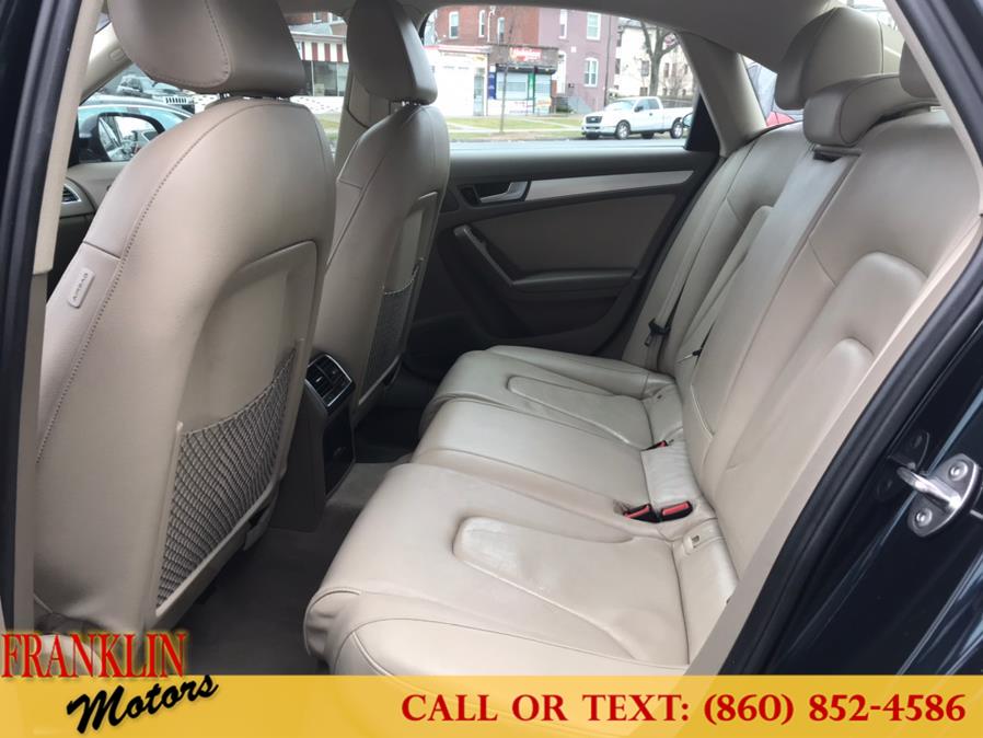2011 Audi A4 4dr Sdn Auto quattro 2.0T Premium Plus, available for sale in Hartford, Connecticut | Franklin Motors Auto Sales LLC. Hartford, Connecticut 2011 Audi A4 4dr Sdn Auto quattro 2.0T Premium Plus, available for sale in Hartford, Connecticut | Franklin Motors Auto Sales LLC. Hartford, Connecticut