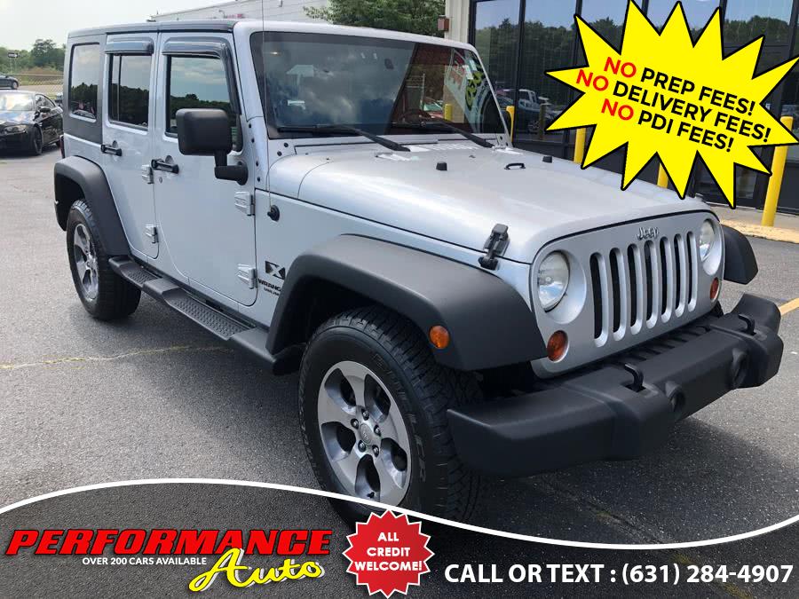 2008 Jeep Wrangler Unlimited 4WD 4dr  X, available for sale in Bohemia, New York | Performance Auto Inc. Bohemia, New York