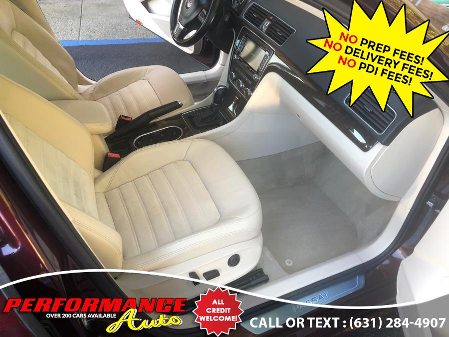 2014 Volkswagen Passat 4dr Sdn 1.8T Auto SEL Premium PZEV, available for sale in Bohemia, New York | Performance Auto Inc. Bohemia, New York 2014 Volkswagen Passat 4dr Sdn 1.8T Auto SEL Premium PZEV, available for sale in Bohemia, New York | Performance Auto Inc. Bohemia, New York