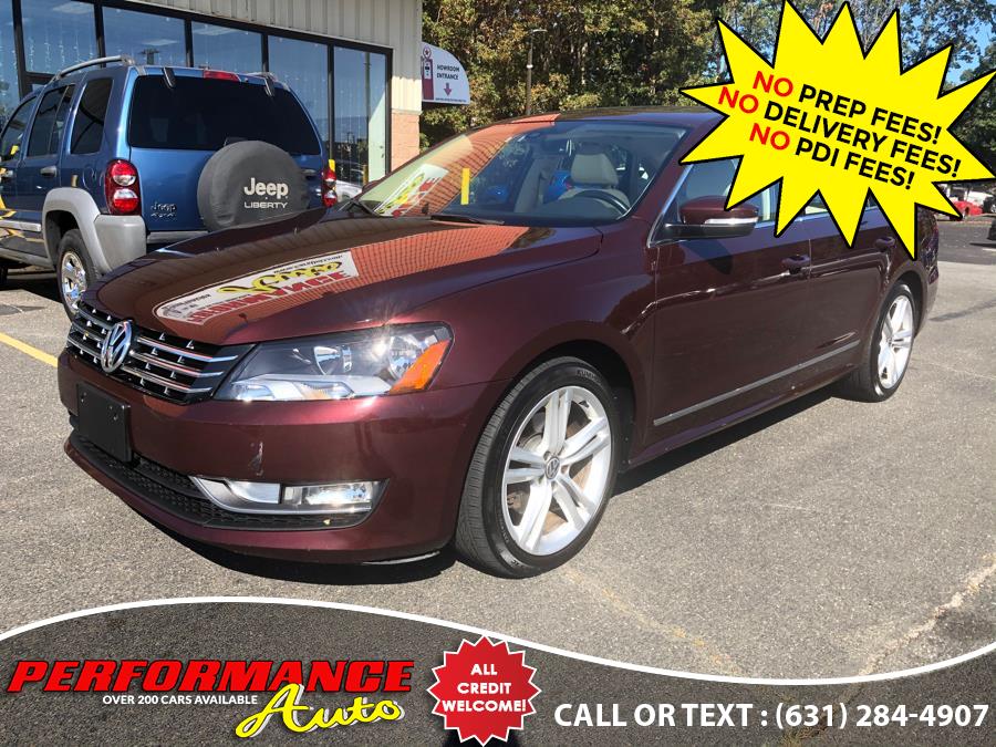 2014 Volkswagen Passat 4dr Sdn 1.8T Auto SEL Premium PZEV, available for sale in Bohemia, New York | Performance Auto Inc. Bohemia, New York 2014 Volkswagen Passat 4dr Sdn 1.8T Auto SEL Premium PZEV, available for sale in Bohemia, New York | Performance Auto Inc. Bohemia, New York
