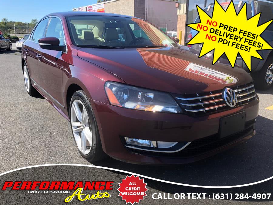 2014 Volkswagen Passat 4dr Sdn 1.8T Auto SEL Premium PZEV, available for sale in Bohemia, New York | Performance Auto Inc. Bohemia, New York 2014 Volkswagen Passat 4dr Sdn 1.8T Auto SEL Premium PZEV, available for sale in Bohemia, New York | Performance Auto Inc. Bohemia, New York