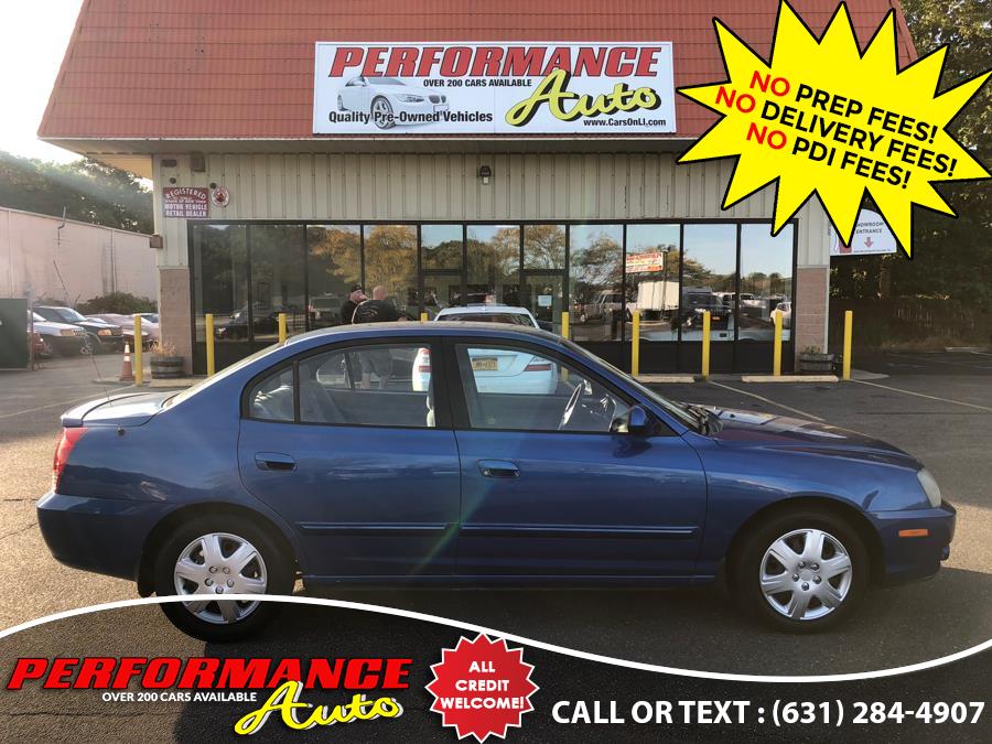 2006 Hyundai Elantra 4dr Sdn GLS Auto, available for sale in Bohemia, New York | Performance Auto Inc. Bohemia, New York 2006 Hyundai Elantra 4dr Sdn GLS Auto, available for sale in Bohemia, New York | Performance Auto Inc. Bohemia, New York