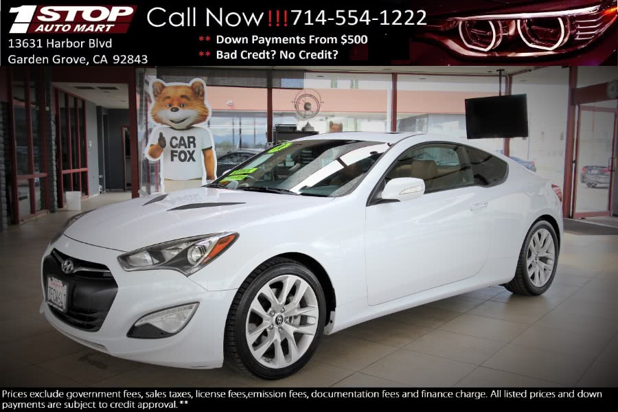 2014 Hyundai Genesis Coupe 2dr V6 3.8L Man R-Spec, available for sale in Garden Grove, California | 1 Stop Auto Mart Inc.. Garden Grove, California