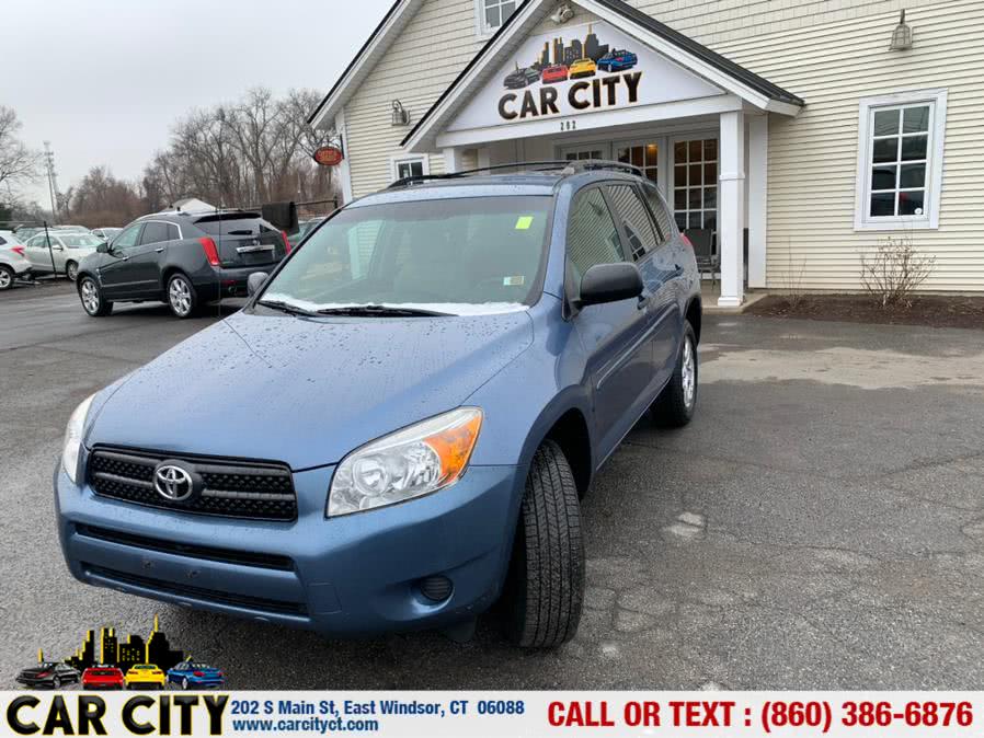 2007 Toyota RAV4 4WD 4dr 4-cyl, available for sale in East Windsor, Connecticut | Car City LLC. East Windsor, Connecticut