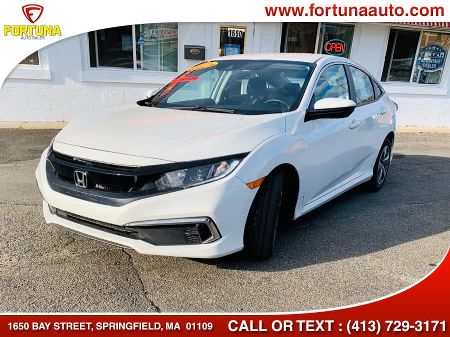 2019 Honda Civic Sedan LX CVT, available for sale in Springfield, Massachusetts | Fortuna Auto Sales Inc.. Springfield, Massachusetts