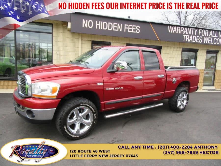 2006 Dodge Ram 1500 4dr Quad Cab 140.5 4WD SLT, available for sale in Little Ferry, New Jersey | Royalty Auto Sales. Little Ferry, New Jersey