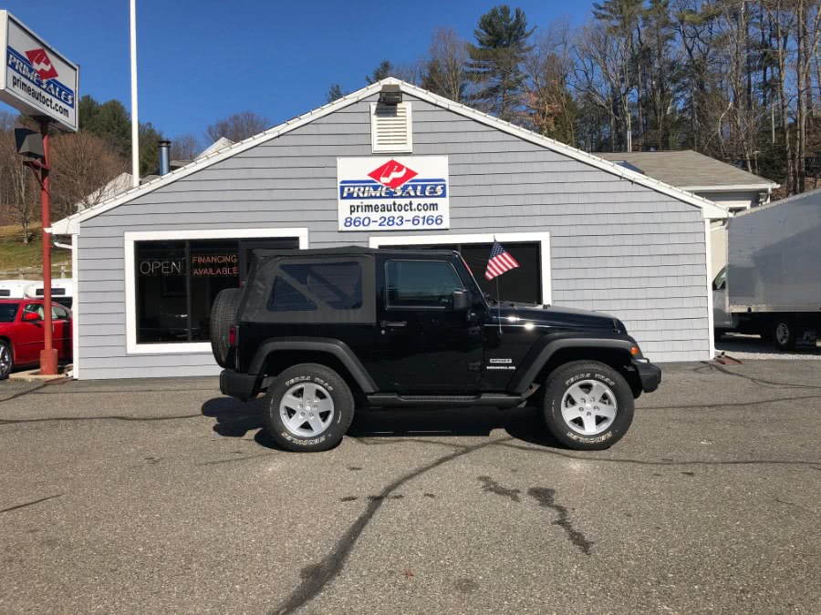 2010 Jeep Wrangler 4WD 2dr Sport, available for sale in Thomaston, CT