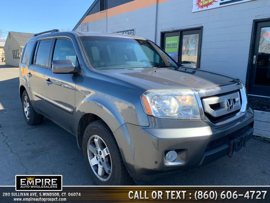 2010 Honda Pilot 4WD 4dr Touring w/Navi, available for sale in S.Windsor, Connecticut | Empire Auto Wholesalers. S.Windsor, Connecticut