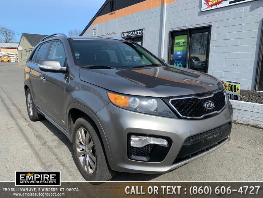 2013 Kia Sorento AWD 4dr V6 SX, available for sale in S.Windsor, Connecticut | Empire Auto Wholesalers. S.Windsor, Connecticut