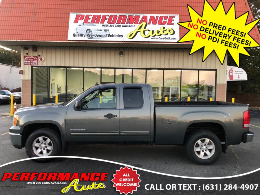 2011 GMC Sierra 1500 4WD Ext Cab 143.5" SLE, available for sale in Bohemia, New York | Performance Auto Inc. Bohemia, New York 2011 GMC Sierra 1500 4WD Ext Cab 143.5" SLE, available for sale in Bohemia, New York | Performance Auto Inc. Bohemia, New York