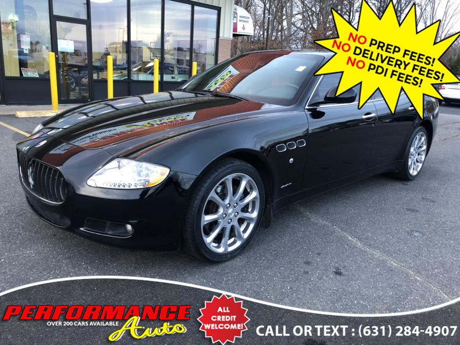 2009 Maserati Quattroporte 4dr Sdn Quattroporte, available for sale in Bohemia, New York | Performance Auto Inc. Bohemia, New York 2009 Maserati Quattroporte 4dr Sdn Quattroporte, available for sale in Bohemia, New York | Performance Auto Inc. Bohemia, New York
