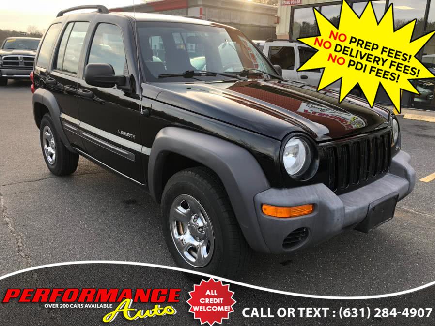 2004 Jeep Liberty 4dr Sport 4WD, available for sale in Bohemia, New York | Performance Auto Inc. Bohemia, New York