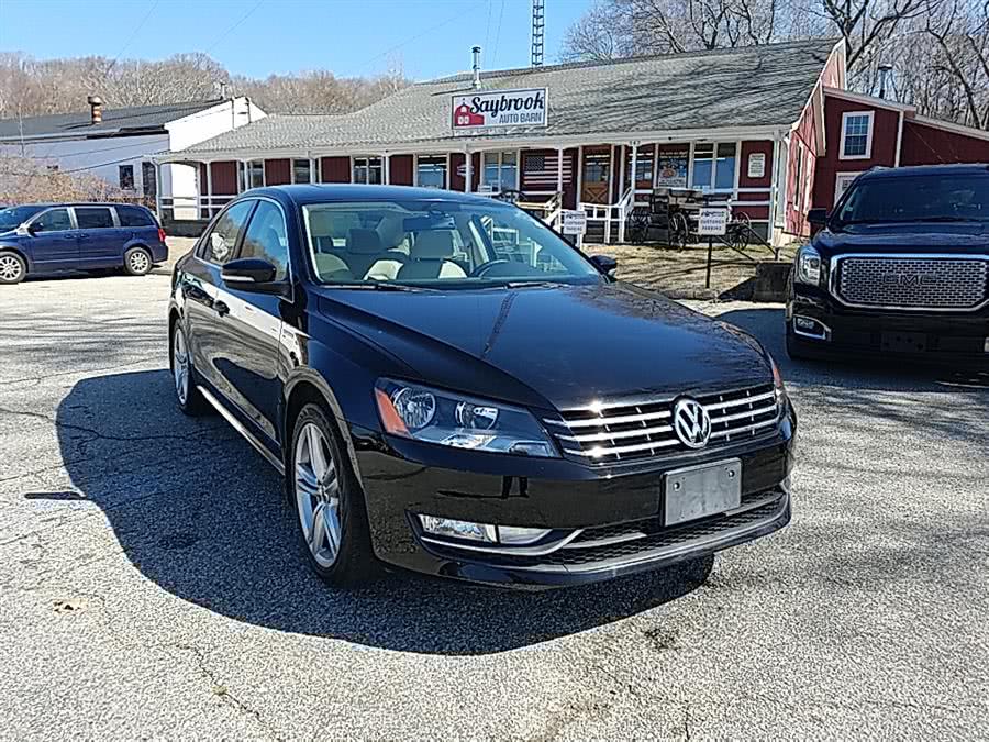 2014 Volkswagen Passat 4dr Sdn 2.0L DSG TDI SEL Premium, available for sale in Old Saybrook, Connecticut | Saybrook Auto Barn. Old Saybrook, Connecticut