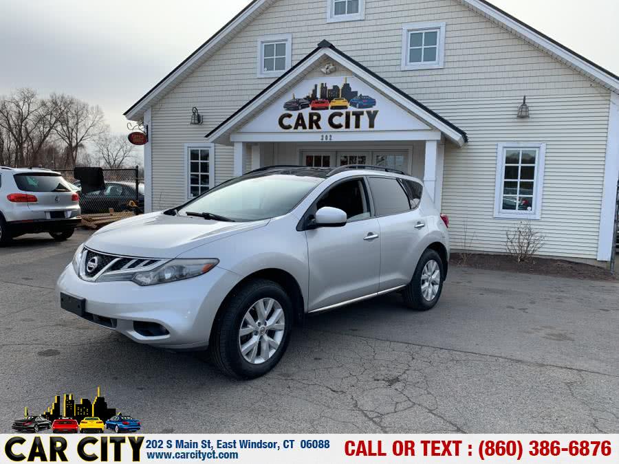 2011 Nissan Murano AWD 4dr S, available for sale in East Windsor, Connecticut | Car City LLC. East Windsor, Connecticut