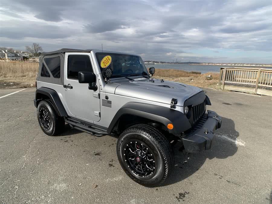 2014 Jeep Wrangler 4WD 2dr Sport, available for sale in Stratford, Connecticut | Wiz Leasing Inc. Stratford, Connecticut