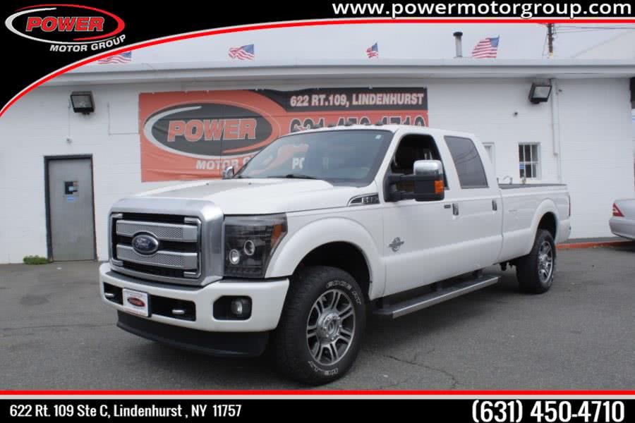 2013 Ford Super Duty F-350 SRW 4WD Crew Cab 172" Platinum, available for sale in Lindenhurst, New York | Power Motor Group. Lindenhurst, New York 2013 Ford Super Duty F-350 SRW 4WD Crew Cab 172" Platinum, available for sale in Lindenhurst, New York | Power Motor Group. Lindenhurst, New York