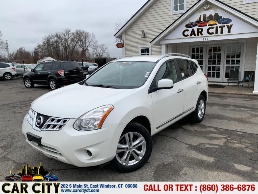 2012 Nissan Rogue AWD 4dr S, available for sale in East Windsor, Connecticut | Car City LLC. East Windsor, Connecticut