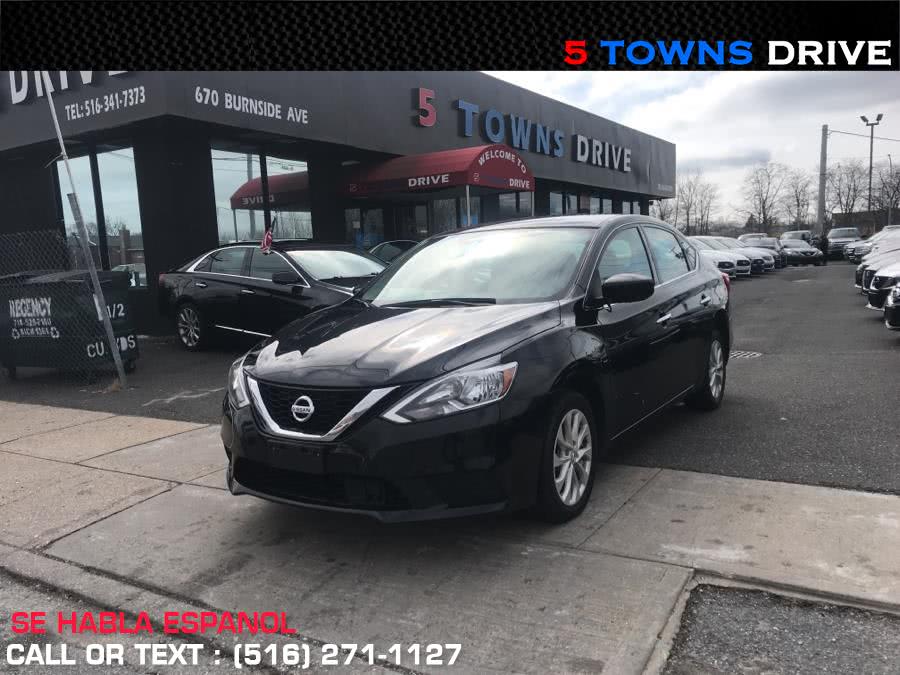 2018 Nissan Sentra SV CVT, available for sale in Inwood, New York | 5 Towns Drive. Inwood, New York