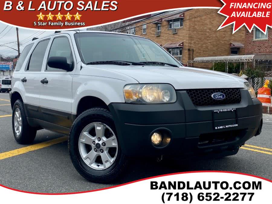 2005 Ford Escape 4dr 3.0L XLT Sport 4WD, available for sale in Bronx, New York | B & L Auto Sales LLC. Bronx, New York
