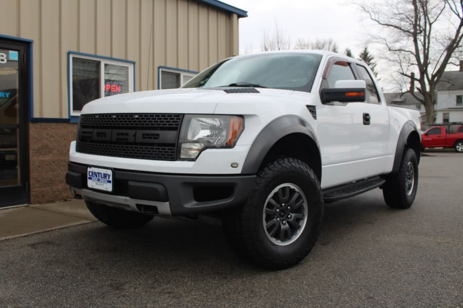 2010 Ford F-150 4WD SuperCab 133" SVT Raptor, available for sale in East Windsor, Connecticut | Century Auto And Truck. East Windsor, Connecticut