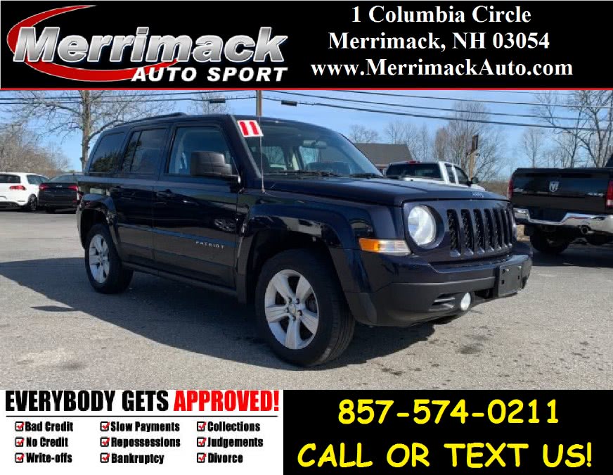 2011 Jeep Patriot 4WD 4dr Latitude, available for sale in Merrimack, New Hampshire | Merrimack Autosport. Merrimack, New Hampshire 2011 Jeep Patriot 4WD 4dr Latitude, available for sale in Merrimack, New Hampshire | Merrimack Autosport. Merrimack, New Hampshire