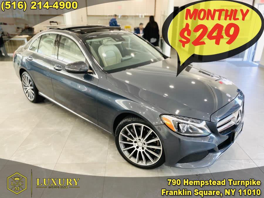 2016 Mercedes-Benz C-Class 4dr Sdn C 300 4MATIC, available for sale in Franklin Square, New York | Luxury Motor Club. Franklin Square, New York