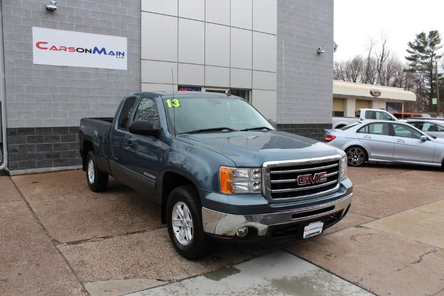 2013 GMC Sierra 1500 4WD Ext Cab 143.5" SLE, available for sale in Manchester, Connecticut | Carsonmain LLC. Manchester, Connecticut