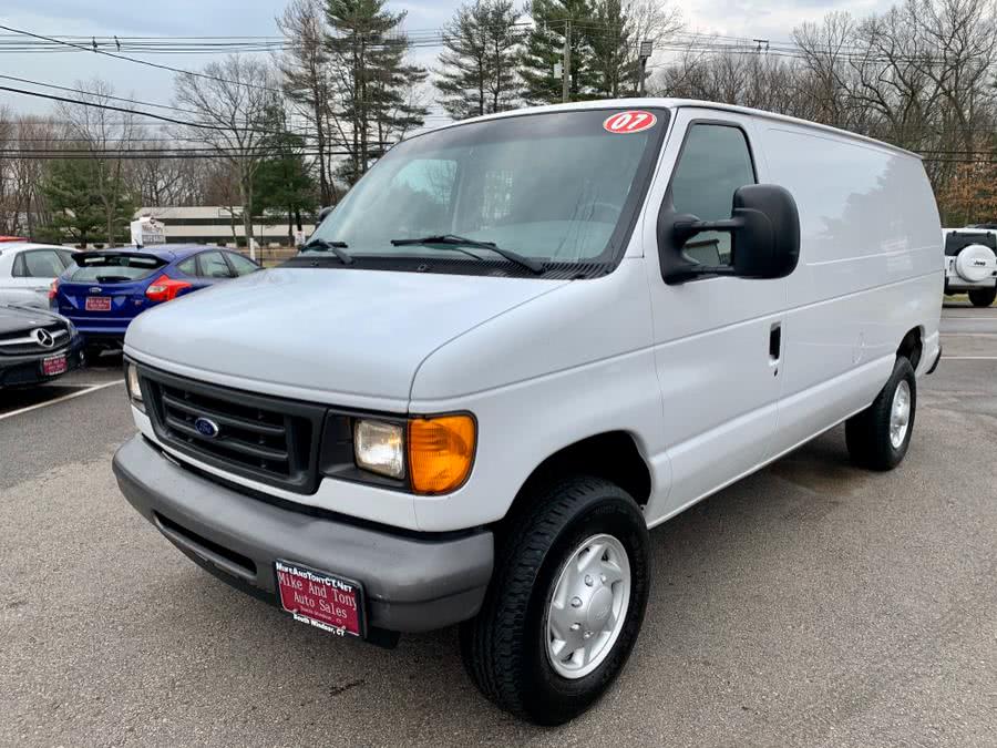 2007 Ford Econoline Cargo Van E-350 Super Duty Commercial, available for sale in South Windsor, Connecticut | Mike And Tony Auto Sales, Inc. South Windsor, Connecticut