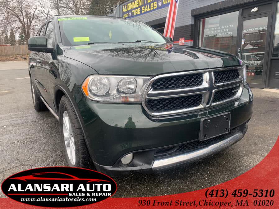 2012 Dodge Durango AWD 4dr Express, available for sale in Chicopee, Massachusetts | AlAnsari Auto Sales & Repair . Chicopee, Massachusetts