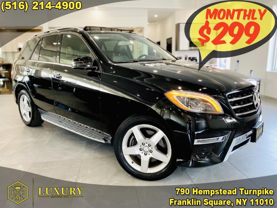 2015 Mercedes-Benz M-Class 4MATIC 4dr ML 400, available for sale in Franklin Square, New York | Luxury Motor Club. Franklin Square, New York