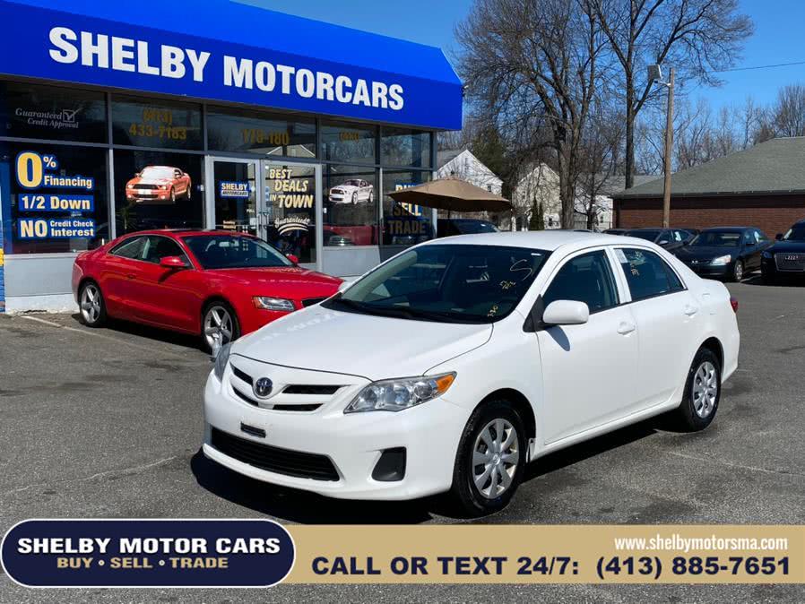 2012 Toyota Corolla 4dr Sdn Auto LE (Natl), available for sale in Springfield, Massachusetts | Shelby Motor Cars. Springfield, Massachusetts
