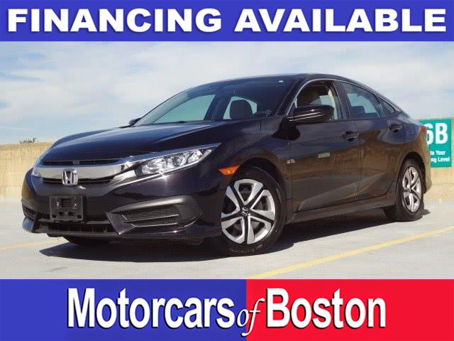 2017 Honda Civic Sedan LX CVT, available for sale in Newton, Massachusetts | Motorcars of Boston. Newton, Massachusetts