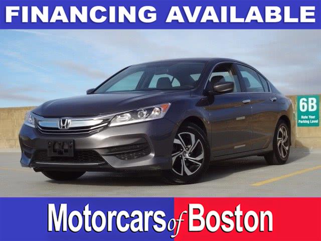 2017 Honda Accord Sedan LX CVT, available for sale in Newton, Massachusetts | Motorcars of Boston. Newton, Massachusetts