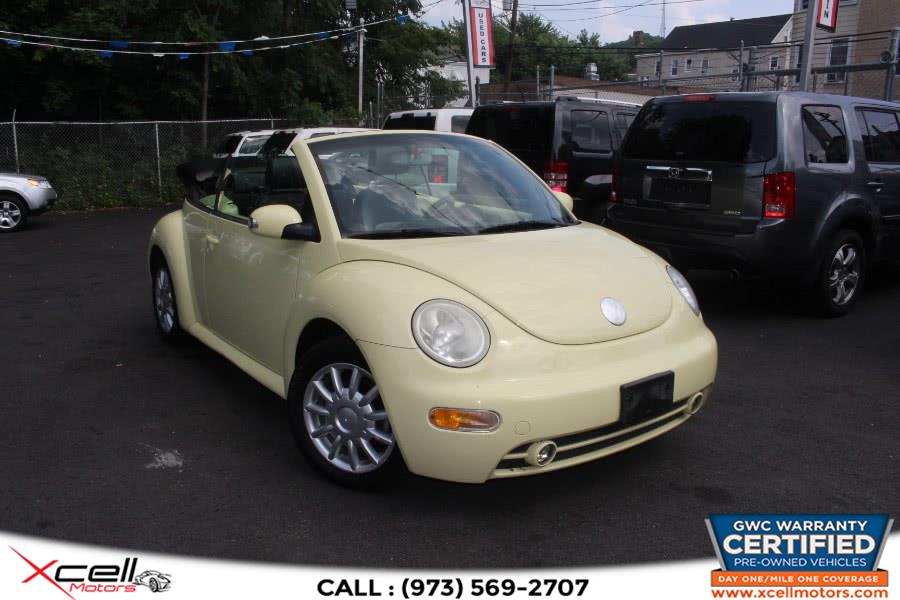 2004 Volkswagen New Beetle Convertible 2dr Convertible GLS Manual, available for sale in Paterson, New Jersey | Xcell Motors LLC. Paterson, New Jersey